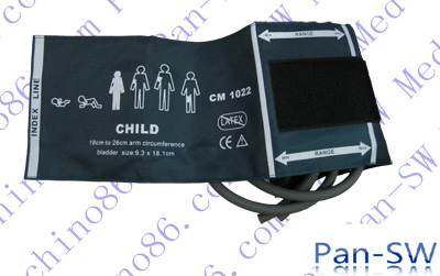 Child dual tube Non-invasive Blood pressure cuff